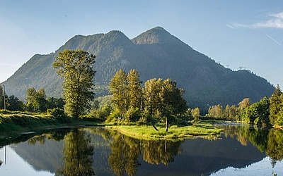 Mount Cheam in Summer